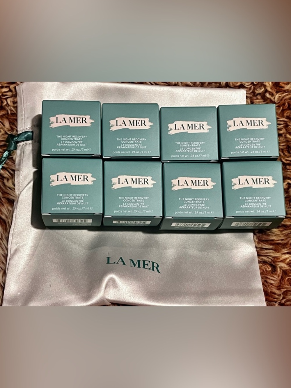 lamer the night recovery concentrate 8 x 7 ml samples